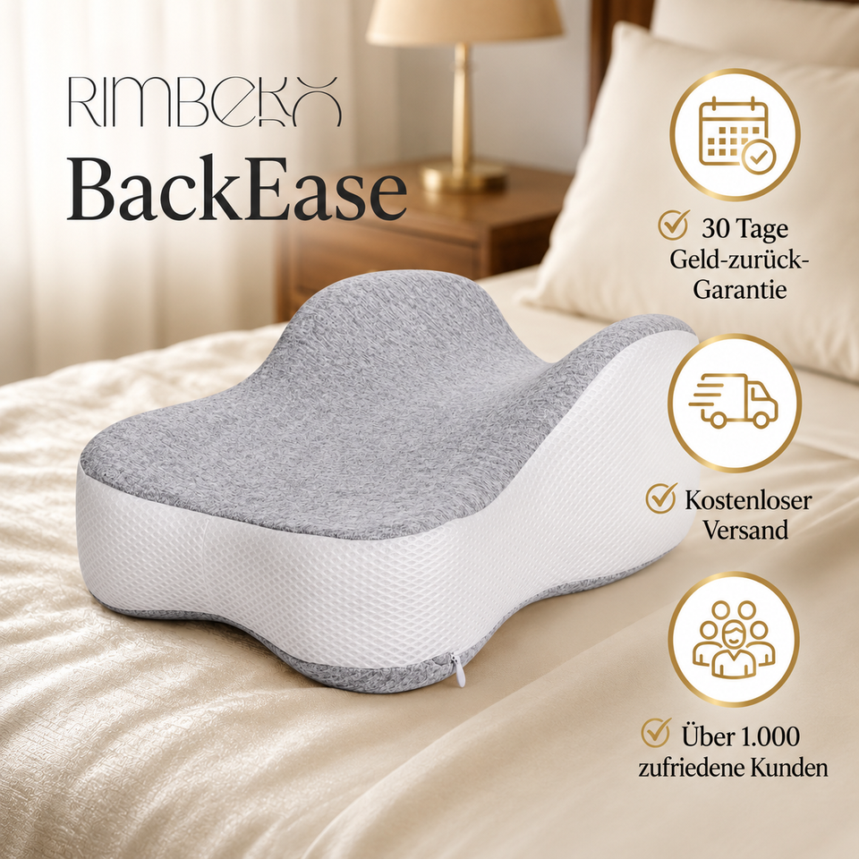 BackEase™ – Dein Rücken schreit. Hör endlich hin.