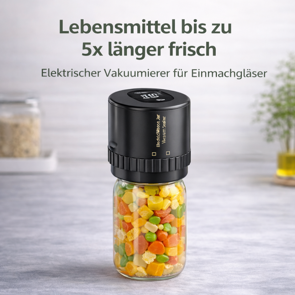 FreshSeal Pro - Vakuumiergerät für 5x längere Frische
