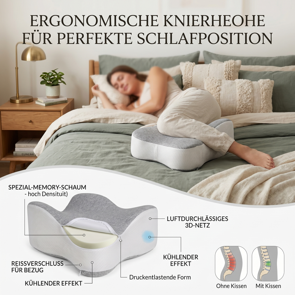 BackEase™ – Schlafe wie auf Wolken, jede Nacht